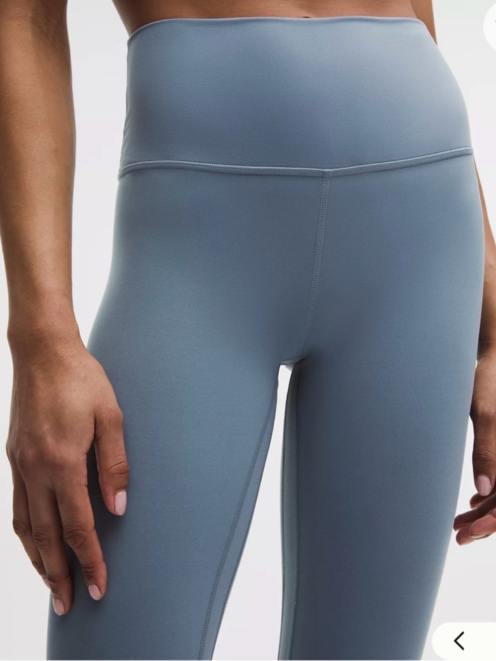 Lululemon High-Waist Performance Leggings - Slate Blue Align - Picture 3 of 10